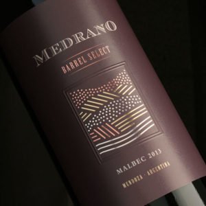 Wine Packaging Design. Medrano Barrel Select. Filus Wine.