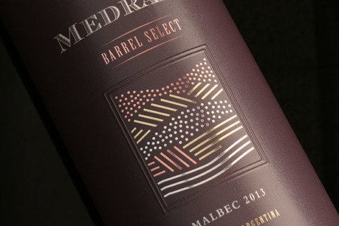 Wine Packaging Design. Medrano Barrel Select. Filus Wine.