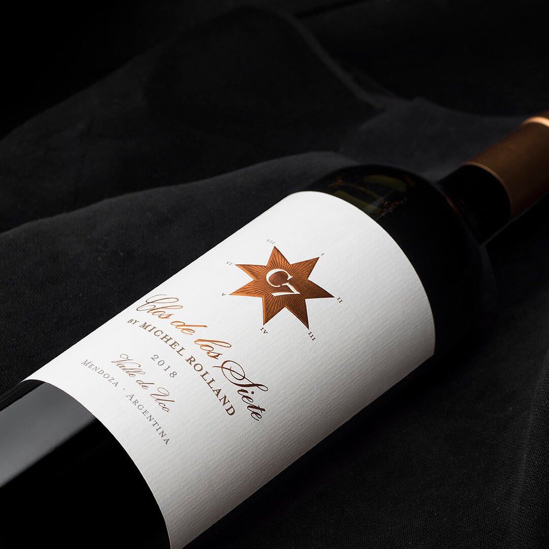 Clos de los Siete. REdiseño de packaging. Argency. Agencia de diseño y publicidad, Mendoza. Argentina