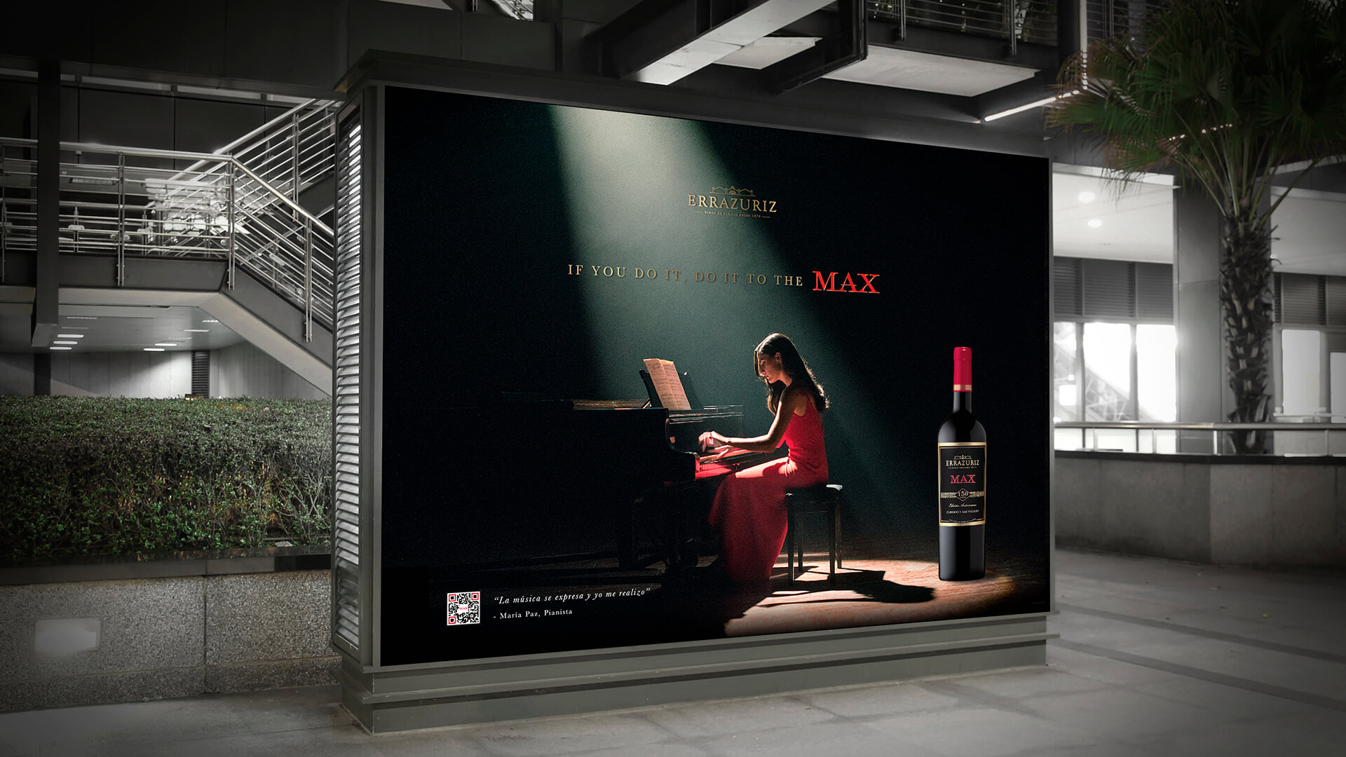 Campaña MAX Errázuriz. Argency, agencia de diseño y publicidad