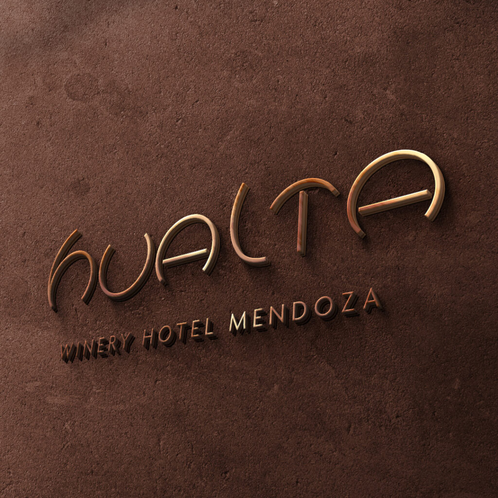 Identidad Hotel Hualta. Argency, agencia de diseño y publicidad. Mendoza, Argentina