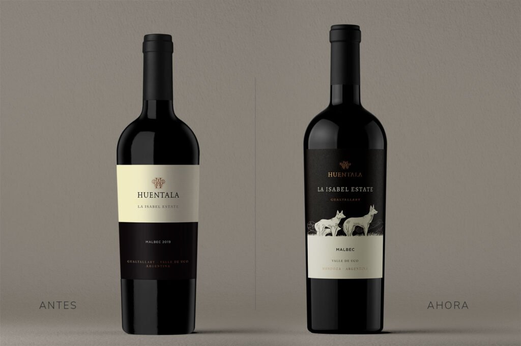 Rediseño La Isabel Estate. Argency, agencia de diseño y publicidad. Mendoza, Argentina.